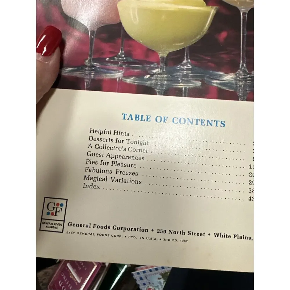 Magical Desserts with Whip'n Chill Cookbook Recipes (1970)‎